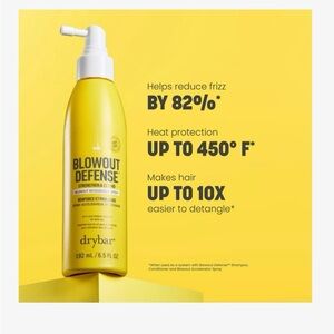 Drybar Blowout Defense Heat Protectant - Yellow